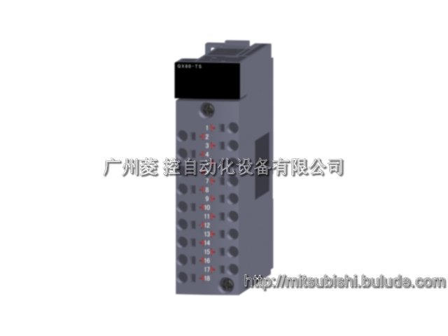 三菱(Mitsubishi)DC型输入模块(弹簧夹接线端子) QX80-TS